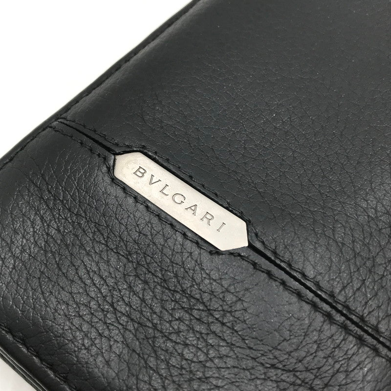 【中古品】【メンズ】 BVLGARI ブルガリ セルペンティ スカリエ マン 284708 二つ折り 長財布 ロングウォレット 181-250118-hi-08-tag カラー:ブラック 万代Net店