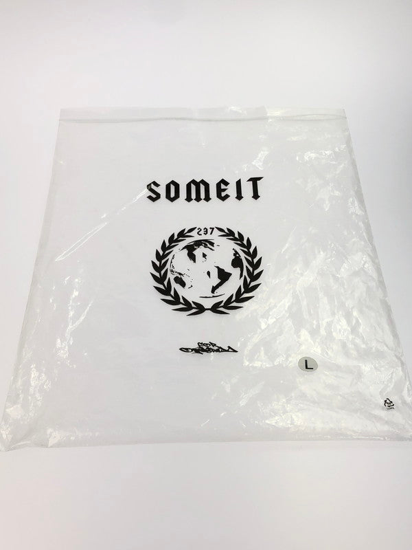 【中古美品】【メンズ】 SOMEIT サミット PRINTED HOODIE プリントフーディー パーカー トップス 142-250124-yk-05-tag サイズ:L カラー:グレー 万代Net店