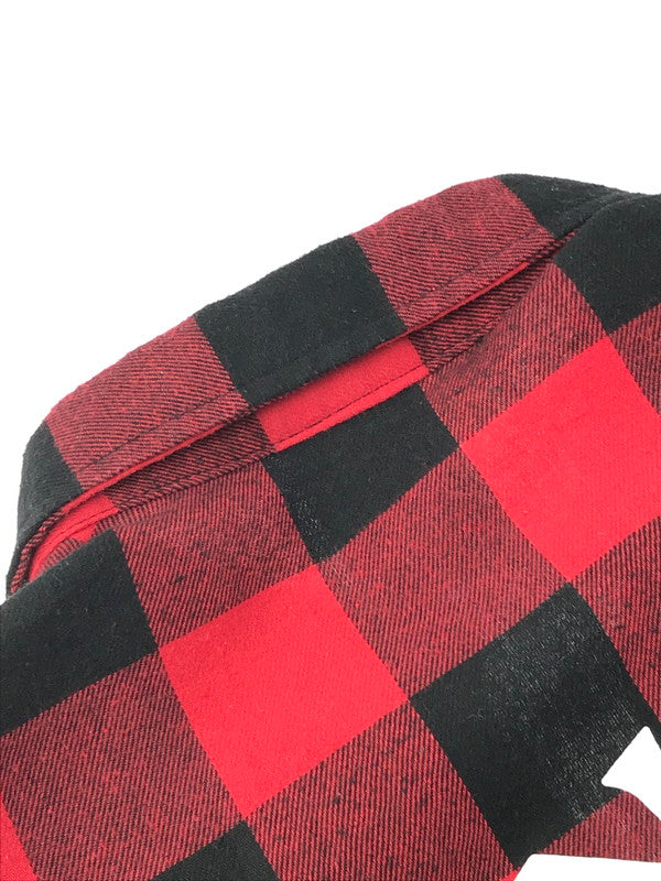 【中古品】【メンズ】 ANTI SOCIAL SOCIAL CLUB アンチソーシャルソーシャルクラブ L/S FLANNEL SHIRT ロングスリーブ フランネルシャツ USA製 長袖 シャツ 142-250128-yk-16-tag サイズ:M カラー:レッド 万代Net店