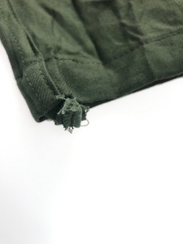 【中古品】【メンズ】 FRENCH ARMY フランス軍 70's 72M MECHANIC WORK PANTS 70年代 メカニックワークパンツ AILEE ZIP ミリタリーパンツ ヴィンテージ 157-250130-hi-19-tag サイズ:29/82 カラー:オリーブ 万代Net店