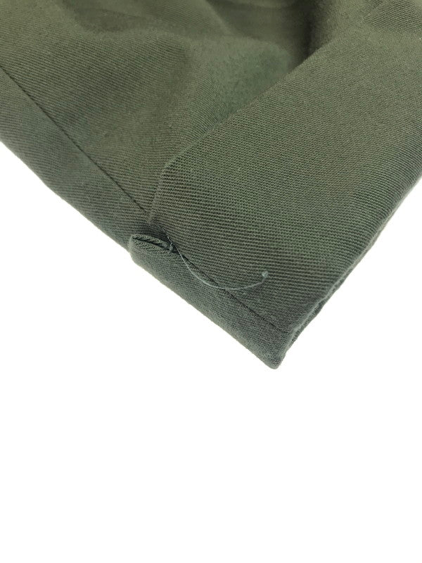 【中古品】【メンズ】 WACKO MARIA ワコマリア PLEATED TROUSERS 23SSE-WMP-TR01 プリーツ トラウザーパンツ ボトムス 153-250221-na-16-tag サイズ:XL カラー:カーキ 万代Net店