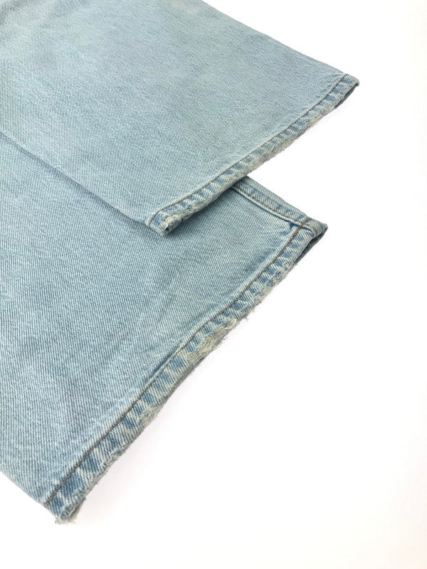 【中古品】【メンズ】 CALVIN KLEIN カルバンクライン 90's LOOSE MARBLED 40EM741 90年代 ルーズ マーブル デニムパンツ ボトムス 152-250216-na-06-tag サイズ:W32 カラー:ライトブルー 万代Net店