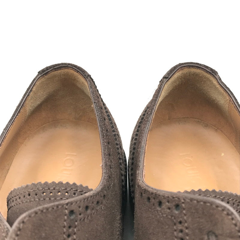 【中古品】【メンズ】 SUEDE DRESS SHOES ST1004 スエード ドレスシューズ 靴 179-250226-yk-30-tag サイズ:8 カラー:ブラウン 万代Net店