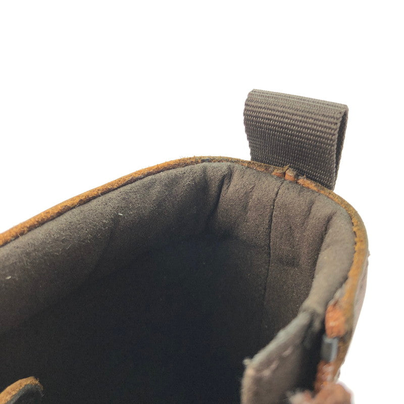 【中古品】【メンズ】 Clarks クラークス BATCOMBE CAP 26173429 バトコムキャップ レースアップブーツ 靴 164-250225-yk-29-tag サイズ:UK9 カラー:ダークブラウン 万代Net店