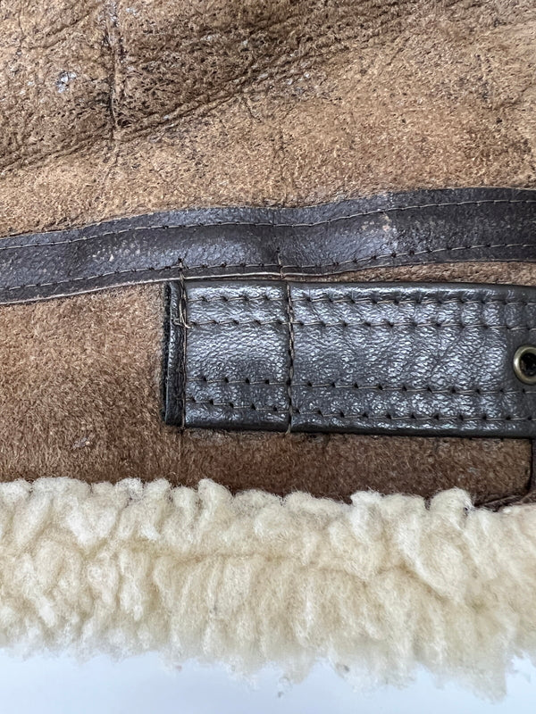 【中古品】【メンズ】 AVIREX アヴィレックス TYPE B-3 FLIGHT JACKET AC-17755 USA製 タイプ B-3 フライトジャケット アウター レザージャケット 145-260710-kk-08-hon サイズ:34 カラー:ブラウン 万代Net店