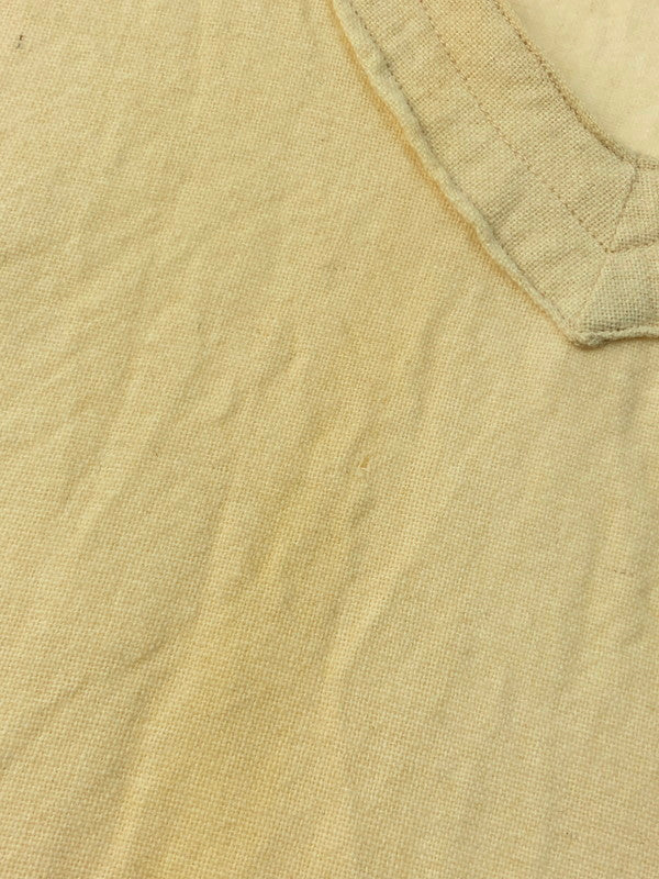 【中古品】【メンズ】 ヴィンテージ フランス軍 linen vest リネンベスト ベスト トップス 146-250310-ss-10-tag カラー:オフホワイト 万代Net店