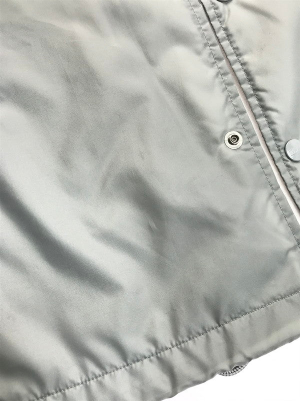 【中古品】【メンズ】 NEIGHBORHOOD ネイバーフッド COACH JACKET221TSNH-JKM01 コーチジャケット ロゴ ナイロンジャケット ライトアウター 142-250308-hi-25-tag サイズ:L カラー:グレー 万代Net店