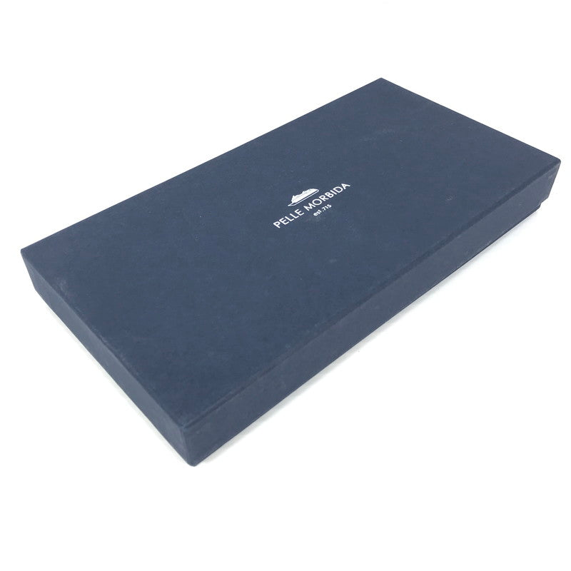 【現状渡し品】【レディース】 PELLE MORBIDA ペッレモルビダ バルカ レザーロングウォレット PMO-BA510 牛革 二つ折り 長財布 200-250404-yk-22-tag カラー:ベージュ 万代Net店