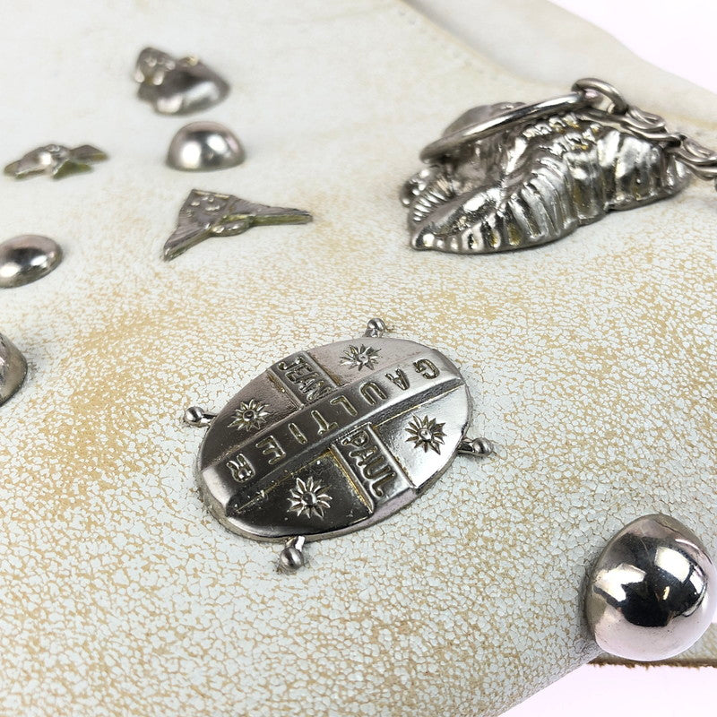 【中古品】【メンズ】 Jean Paul Gaultier ジャンポール・ゴルチェ STUDS SLING BAG スタッズ付き スリングバッグ ショルダーバッグ カバン 188-250518-hi-13-tag 万代Net店
