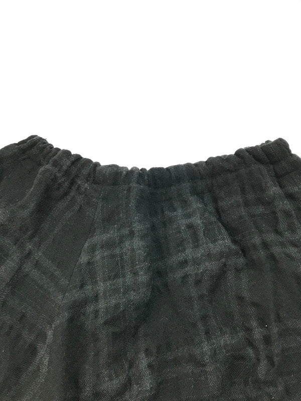 【中古品】【レディース】 Y's ワイズ CHECK PANTS YY-P20-125 チェックパンツ 168-250504-na-10-tag サイズ:1 カラー:ブラック 万代Net店