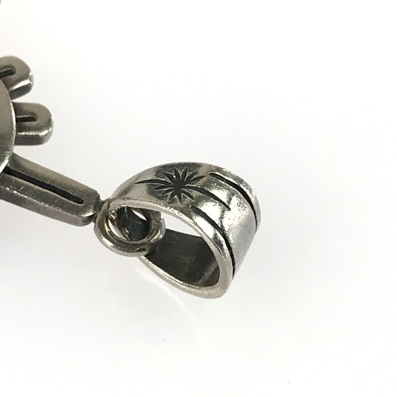 【中古品】【メンズ】 SAAD サード サンフェイストップ 925 ホピ族 インディアンジュエリー ペンダントトップ アクセサリー 191-250527-yy-01-tag カラー:シルバー 万代Net店