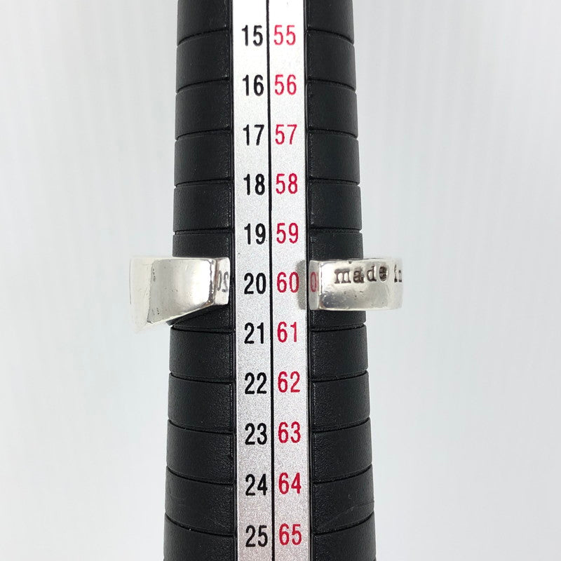 【中古品】【メンズ】 JAM HOME MADE ジャムホームメイド 2連リング SV 日本製 指輪 アクセサリー 192-250527-yy-19-tag カラー:シルバー 万代Net店