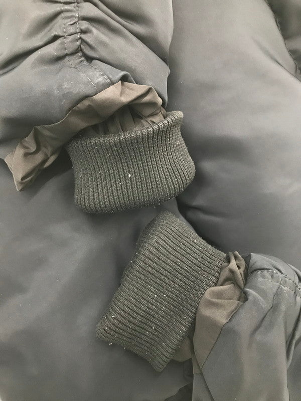 【現状渡し品】【メンズ】 OY オーワイ LOGO SHIRRING PADDING ロゴ シャーリング 中綿 ジャケット アウター 141-260918-rt-05-tagh サイズ:不明 下記参照 カラー:ブラック 万代Net店