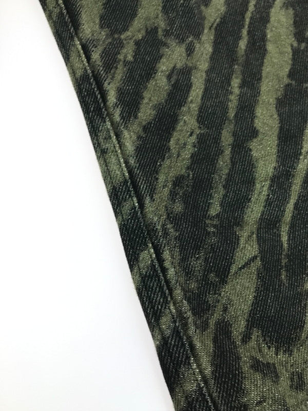 【中古品】【メンズ】 JELADO ジェラード ZEBRA DESIGN PANTS ゼブラ デザイン パンツ ボトムス 156-250710-ki-10-tag サイズ:1 カラー:ブラック/カーキ 万代Net店