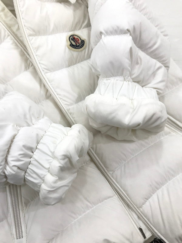 【中古品】【キッズ】 MONCLER モンクレール JULES GIUBBOTTO JACKET H29511A00013 ジュール・ジュボット ジャケット アウター 173-251115-rt-19-tag サイズ:100cm カラー:ホワイト 万代Net店