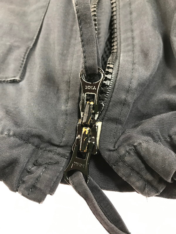 【中古品】【メンズ】 ELECTRIC COTTAGE エレクトリックコテージ ECロゴ G-8タイプ マルチポケット コットンフライトジャケット アウター 142-260826-AS-3-hon サイズ:M カラー:ブラック 万代Net店