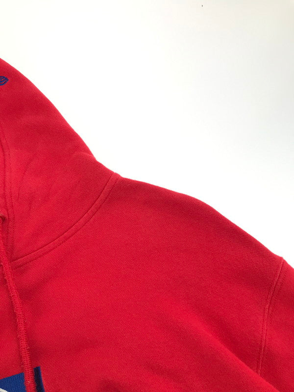 【中古品】【メンズ】 NEWERA ニューエラ NBA エヌビーエー CLIPPERS MIX LOGO PULLOVER HOODED クリッパーズ ミックス ロゴ プルオーバー パーカー 142-250703-na-18-tag サイズ:L カラー:レッド 万代Net店