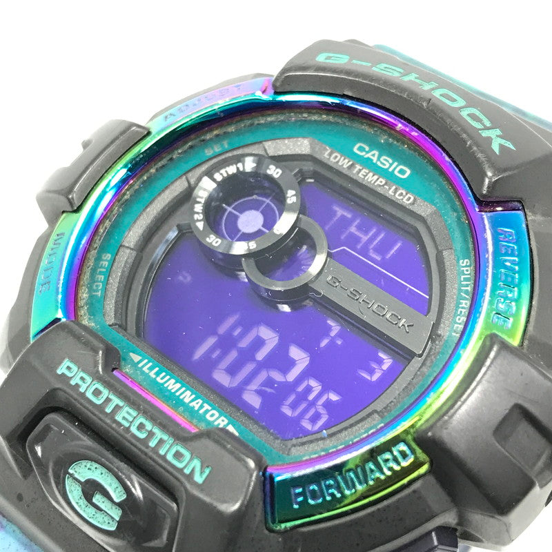 【中古品】【メンズ】 CASIO カシオ G-SHOCK G-LIDE GLS-8900AR-3JF ジーショック Gライド デジタル クォーツ 腕時計 196-250704-yy-11-tag カラー:オーロラ 万代Net店
