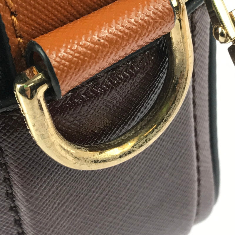 【中古品】【レディース】 MARC JACOBS マークジェイコブス 24AW 2WAY THE TOTE MINI H053L01RE22 ミニトートバッグ カバン 180-260826-AS-18-hon カラー:ブラック/ブラウン 万代Net店