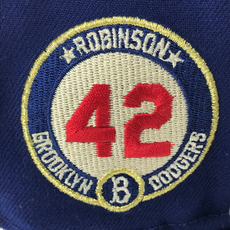 【中古品】【メンズ】 NEW ERA ニューエラ BROOKLYN DODGERS ブルックリン ドジャース JACKIE ROBINSON ジャッキー ロビンソン LOGO CAP ロゴ キャップ 帽子 185-250721-na-01-tag サイズ:7 1/8 56.8cm カラー:ブルー 万代Net店