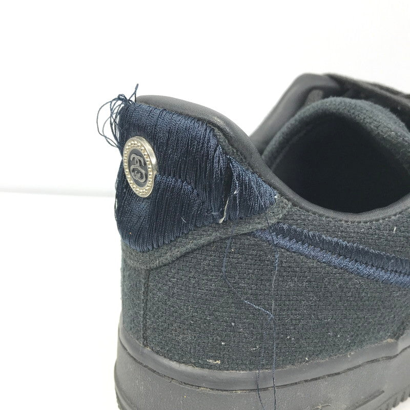 【中古品】【メンズ】 NIKE ナイキ × STUSSY ステューシー コラボ AIR FORCE 1 LOW CZ9084-001 エアフォース ワン ロー スニーカー 靴 160-250904-yy-18-tag サイズ:27.5cm/US9.5 カラー:BLACK/BLACK 万代Net店