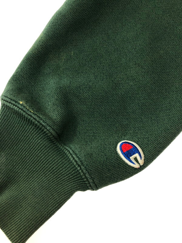【現状渡し品】【メンズ】 Champion チャンピオン 00's PREMIUM REVERSE CREW NECK SWEATSHIRTS 目無し プレミアム リバースウィーブ スウェットシャツ トップス 146-250908-rt-04-tag サイズ:M カラー:グリーン 万代Net店