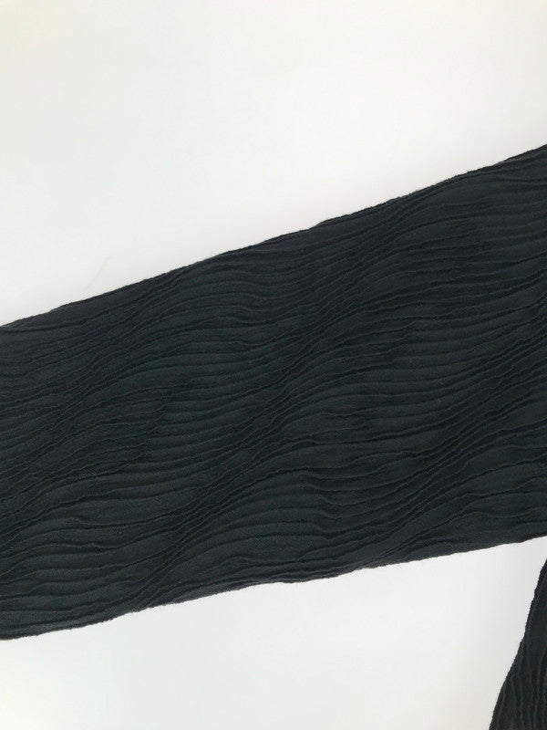 【中古美品】【メンズ】 MEAGRATIA メアグラーティア WAVY FABRIC TRACK JACKET 23243-0202 ウェイビー ファブリック トラックジャケット ライトアウター 140-250907-rt-16-tag サイズ:2 カラー:ブラック 万代Net店