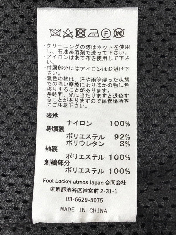 【中古品】【メンズ】 atmos アトモス COACH JACKET BLACK MA23F-JK035 コーチジャケット ブラック 142-250920-rt-04-tag サイズ:L カラー:ブラック 万代Net店