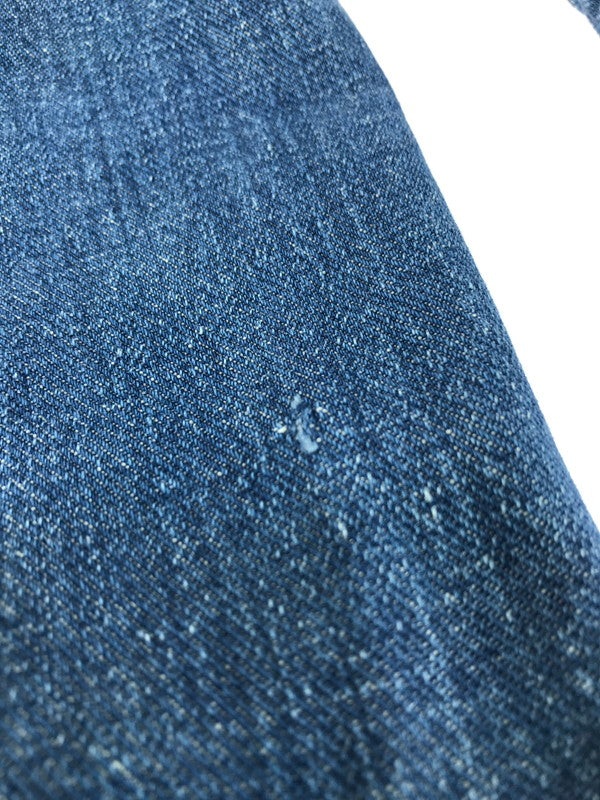 【中古品】【メンズ】 Wrangler ラングラー 60's CONMAR ZIP 11MWZ VITAGE TAPERED DENIM PANTS 60年代 コンマージップ 11MWZ テーパード デニムパンツ ジーンズ ボトムス ヴィンテージ 157-250914-rt-14-tag サイズ:ユースサイズ18 カラー:インディゴ 万代Net店