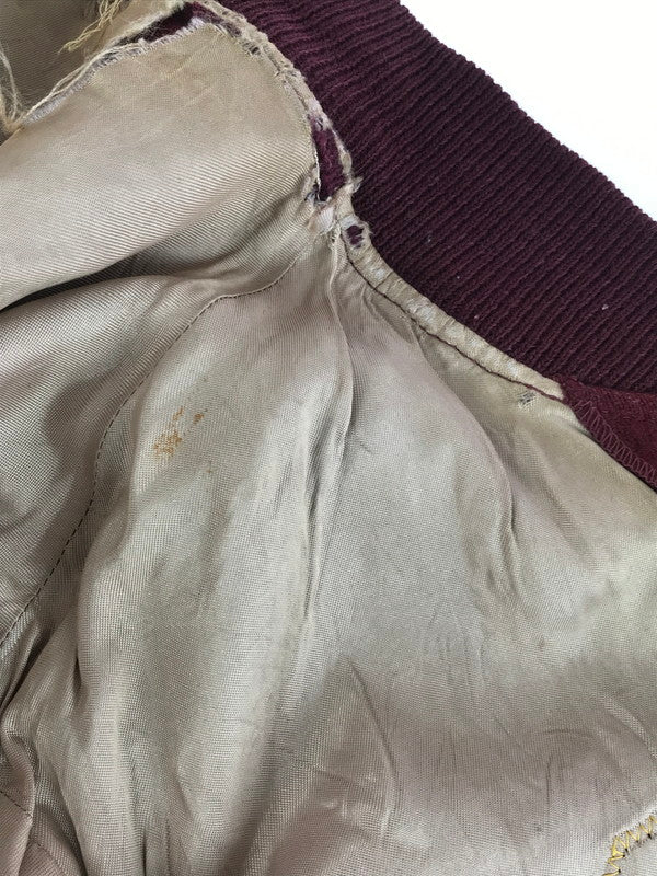 【現状渡し品】【メンズ】 GENERAL ATHLETIC PRODUCTS ジェネラル アスレチック プロダクツ 50's MIRAMAR AWARD JACKET ミラマー アワードジャケット アウター 146-250913-rt-09-tag サイズ:不明 カラー:バーガンディー 万代Net店