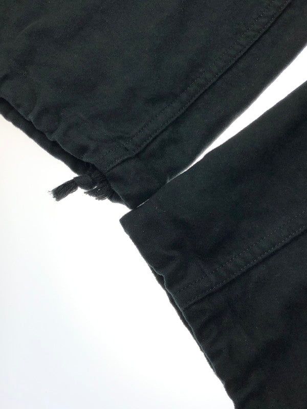 【中古品】【メンズ】 COMOLI コモリ MOLESKIN 2 TUCK PANTS BLACK A03-03037 モールスキン ツータック パンツ ブラック ボトムス 151-250922-rt-03-tag サイズ:3 カラー:ブラック 万代Net店