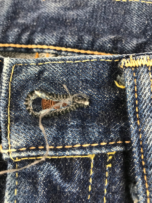 【中古品】【メンズ】 WAREHOUSE ウエアハウス STRAIGHT DENIM PANTS LOT1107 ストレート デニム パンツ ジーンズ ボトムス 156-250921-rt-19-tag サイズ:33 カラー:インディゴ 万代Net店