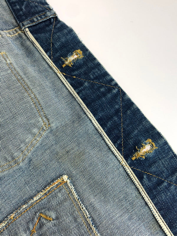 【現状渡し品】【メンズ】 Wrangler ラングラー 60’s INDIGO 24MJ DENIM JACKET 縦ベルタグ 60年代 インディゴ 24MJ デニム ジャケット アウター 146-250927-rt-12-tag サイズ:46 カラー:ライトインディゴ 万代Net店