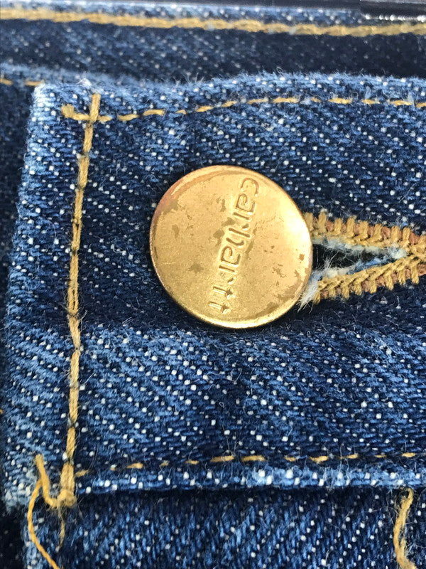 【中古品】【メンズ】 Carhartt カーハート DOUBLE-KNEE PAINTER DENIM PANTS B07 DNM サスペンダーボタン ダブルニーペインターデニムパンツ 156-251005-rt-19-tag サイズ:W38 L30 カラー:インディゴ 万代Net店