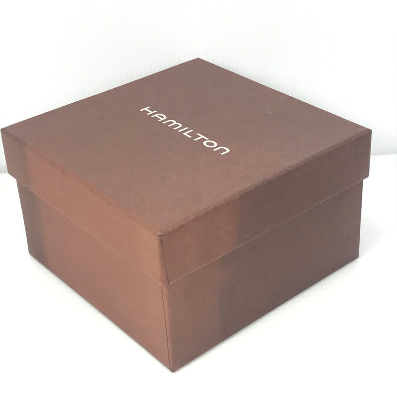 【中古品】【メンズ】 HAMILTON ハミルトン KHAKI KING H982114F カーキ キング デイトクォーツ 腕時計 197-251008-rt-09-tag カラー:シルバー/ブラック 万代Net店