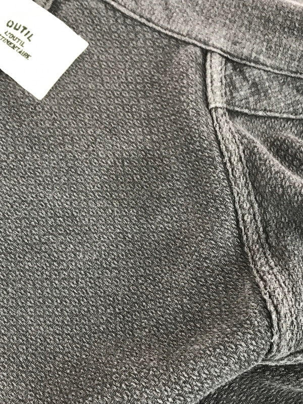 【中古品】【メンズ】 OUTIL ウティ MANTEAU PUPILLIN 21AW-OV-T003-CHARCOAL マントゥピュピラン アウター 140-251005-na-03-tag サイズ:3 カラー:チャコール 万代Net店