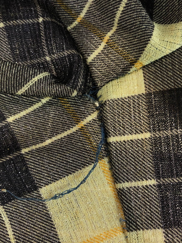 【現状渡し品】【メンズ】 SEARS シアーズ 40's WESTERN CHECK L/S SHIRT 40年代 ウェスタン チェックロングスリーブシャツ トップス ヴィンテージ 146-251015-rt-38-tag サイズ:不明 カラー:イエロー系 万代Net店