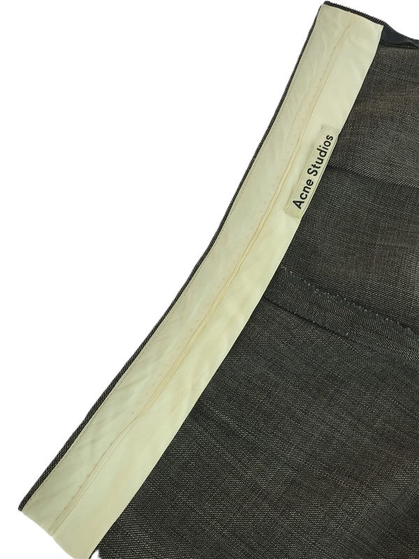 【中古品】【レディース】 ACNE STUDIOS アクネストゥディオズ WIDE PANTS ワイドパンツ ボトムス 171-251020-na-09-tag サイズ:36 カラー:ブラウン系 万代Net店