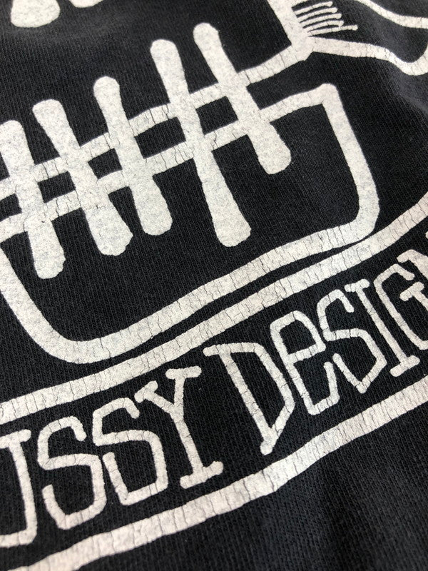 【現状渡し品】【メンズ】 STUSSY ステューシー SKULL WINGS PIG DYED TEE スカル ウィング Tシャツ 半袖Tシャツ 142-251022-na-01-tag サイズ:L カラー:ブラック 万代Net店