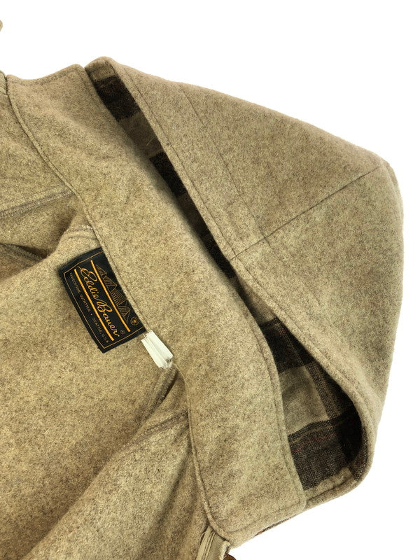 【中古品】【メンズ】 Eddie Bauer エディー・バウアー 70's HOODED WOOL COAT 70年代 USA製 黒タグ フード付きウールコート ヴィンテージ 146-251103-rt-06-tag サイズ:不明 カラー:ベージュ 万代Net店