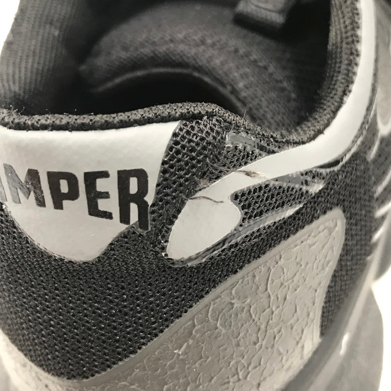 【中古品】【メンズ】 CAMPER カンペール KARST カルスト ローカットスニーカー 靴 162-251112-rt-07-tag サイズ:44 カラー:ブラック 万代Net店
