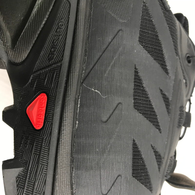 【中古美品】【レディース】 SALOMON サロモン SUPERCROSS 4 GORE-TEX W 417339 スーパークロス 4 ゴアテックス スニーカー 靴 166-251110-rt-03-tag サイズ:25cm US 8 カラー:ブラック 万代Net店
