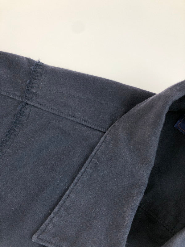 【中古品】【メンズ】 UNDERCOVER アンダーカバー SCAB復刻 16SS BACK SATIN 3/4 SLEEVE SHIRT UCQ4402-2 バック サテン シャツ 半袖シャツ 140-251112-na-11-tag サイズ:2 カラー:ネイビー 万代Net店