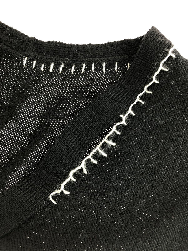 【中古品】【メンズ】 Yohji Yamamoto ヨウジヤマモト WOOL CARDIGAN FE-K36-195 ウールカーディガン 140-251109-na-04-tag サイズ:2 カラー:ブラック 万代Net店