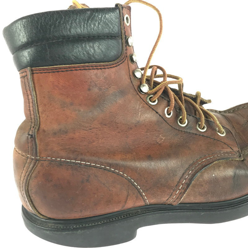 【現状渡し品】【メンズ】 WORK BOOTS 5202 ワークブーツ 刺繍羽タグ 靴 164-251122-na-09-tag カラー:ブラウン 万代Net店