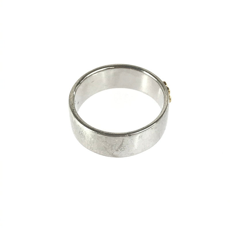 【中古品】【メンズ】 SAAD サード SV925 K24GP フラットバンド リング ポピー R-143-SGPL 指輪 アクセサリー 191-251206-na-05-tag カラー:シルバー 万代Net店
