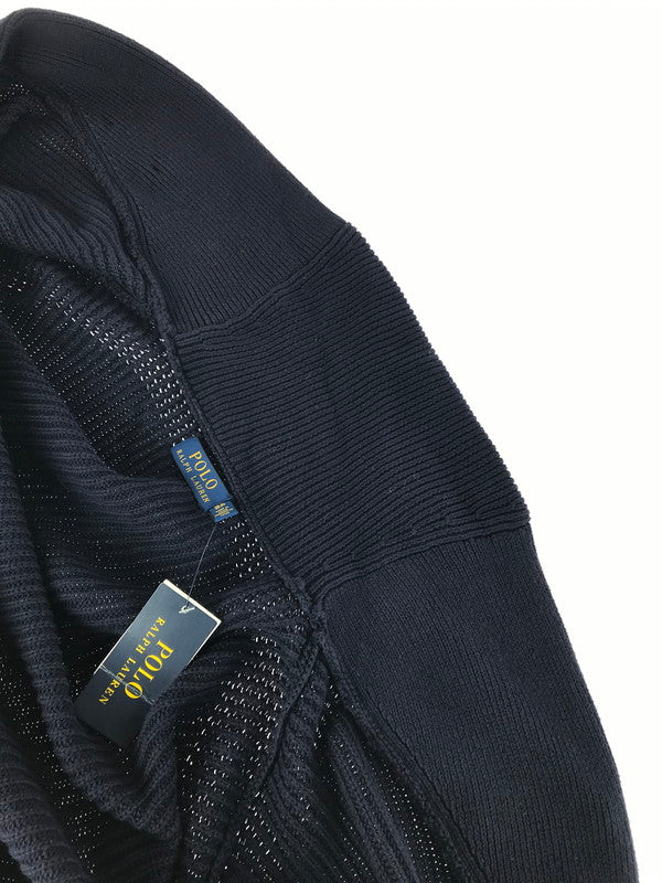 【中古美品】【メンズ】 POLO RALPH LAUREN ポロ・ラルフローレン SHAWL COLLAR KNIT CARDIGAN ショールカラーニットカーディガン 147-251129-rt-09-tag サイズ:XXL カラー:ネイビー 万代Net店