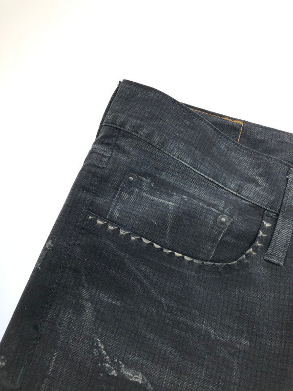 【中古美品】【メンズ】 HYSTERIC GLAMOUR ヒステリックグラマー PRINT KINKY PANTS 02182AP07 プリントパンツ ボトムス 140-251127-rt-11-tag サイズ:S カラー:ブラック 万代Net店