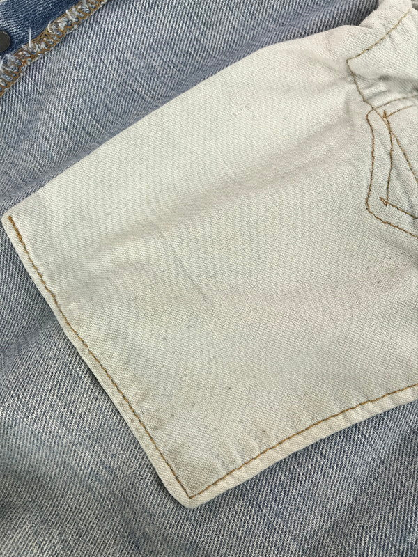 【現状渡し品】【メンズ】 Levi's リーバイス DENIM PANTS 501 刻印6 66前期 スモール E 赤耳 ポケット裏シングル デニムパンツ 157-251130-rt-10-tag サイズ:不明 下記参照 カラー:インディゴ 万代Net店