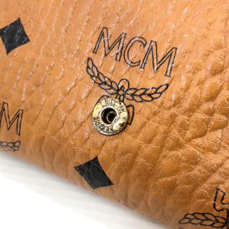 【中古品】【レディース】 MCM エム・シー・エム ヴィセトス ウォレット MYS9APA13CO001 三つ折り財布 181-251205-na-13-tag カラー:ブラウン 万代Net店